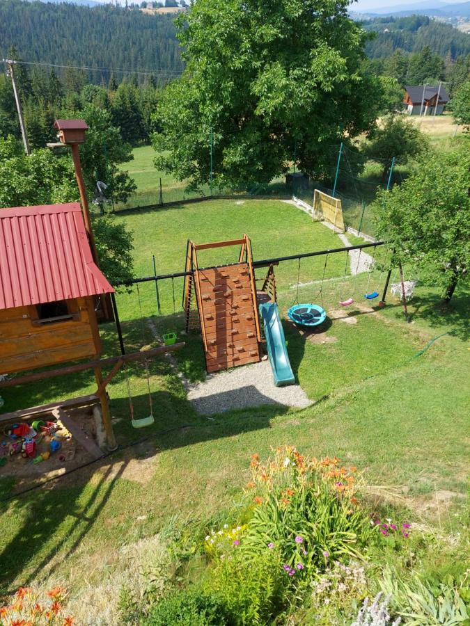 Domek Nad Lasem Koniaków Buitenkant foto