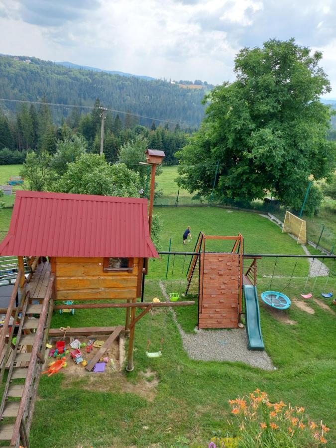 Domek Nad Lasem Koniaków Buitenkant foto