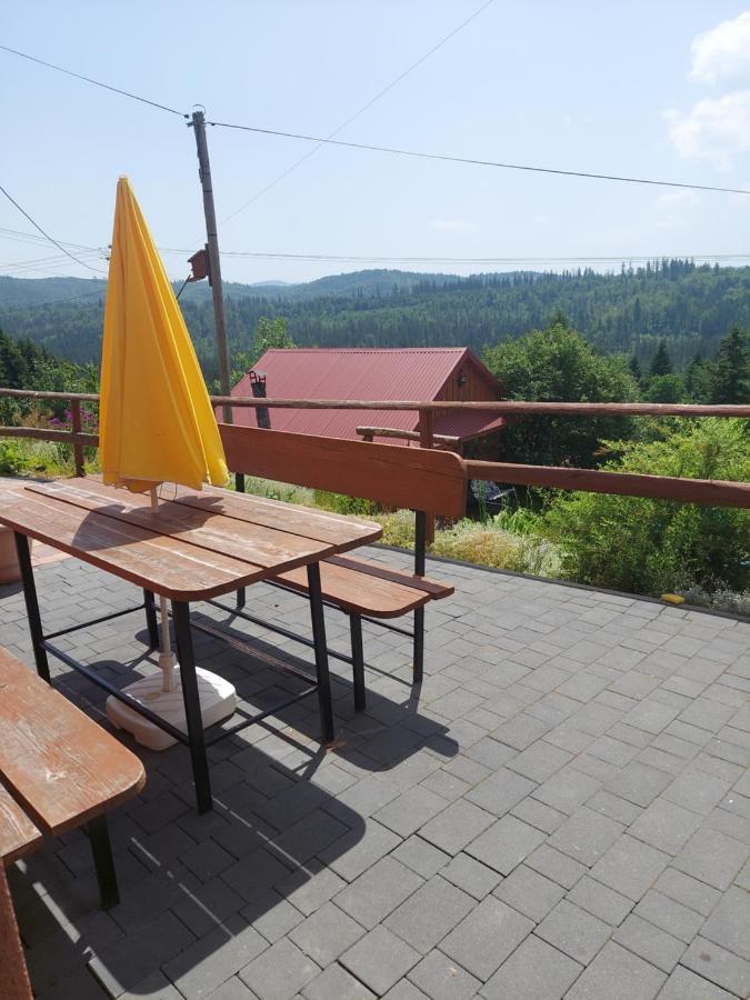 Domek Nad Lasem Koniaków Buitenkant foto